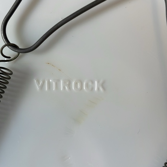 Anchor Hocking Vitrock White Plate - Picture 3 of 4